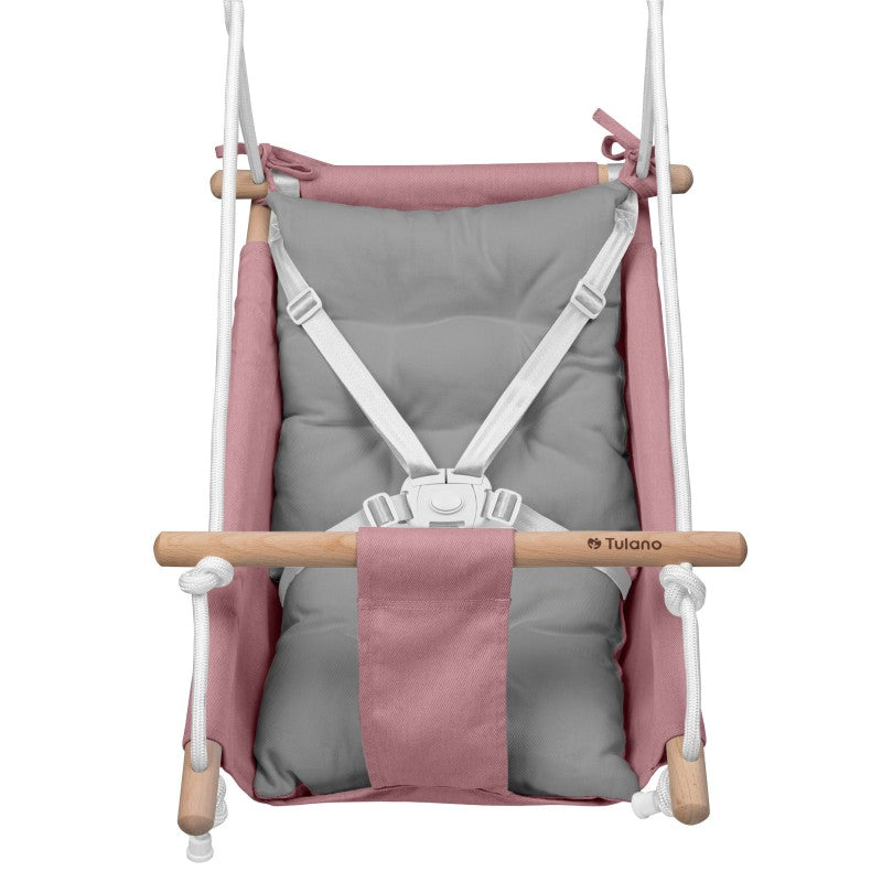 Tulano Hop 40 Pink-Grey Ljuljačka/ležaljka - slika 7