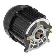 Električni motor za Veleco Cristal skuter, crni metalni motor od 60V 800W, pogled iz kuta