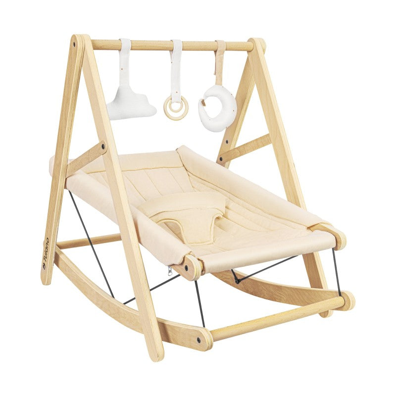 Tulano stolica za ljuljanje Moon 45 Beige - slika 1