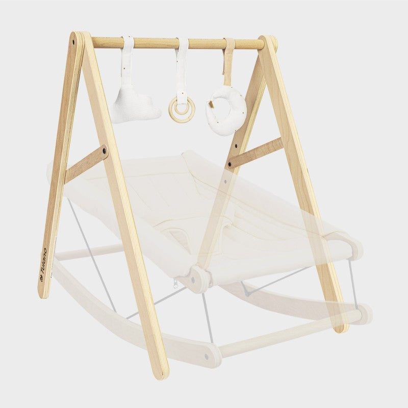 Tulano stolica za ljuljanje Moon 45 Beige - slika 8