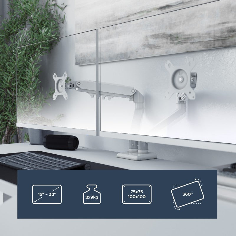Mark Adler Flow 4.0 dvostruki nosač za monitor - slika 2