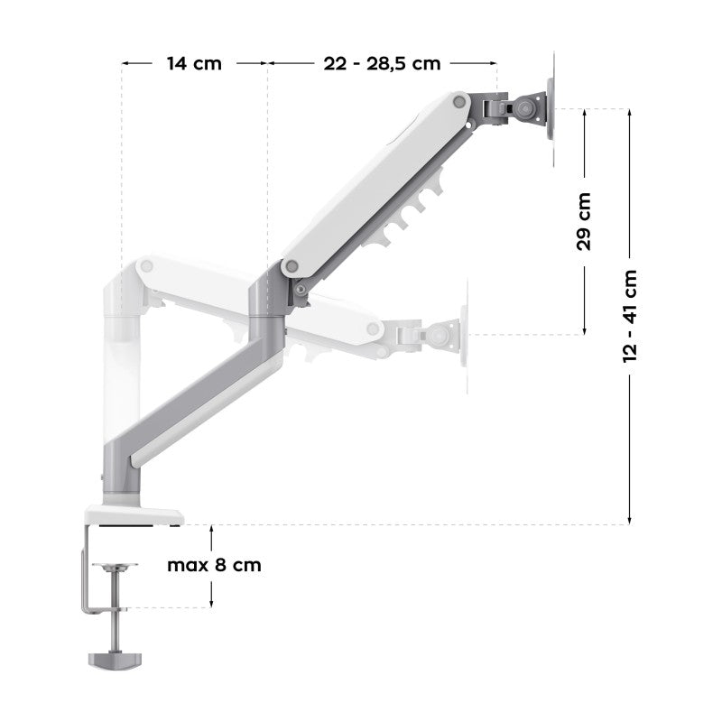 Mark Adler Flow 4.0 dvostruki nosač za monitor - slika 16