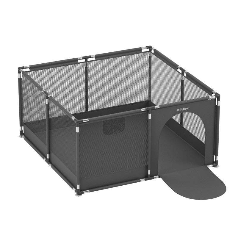 Cozy 20 Graphite dječja ogradica za igru - 130 cm