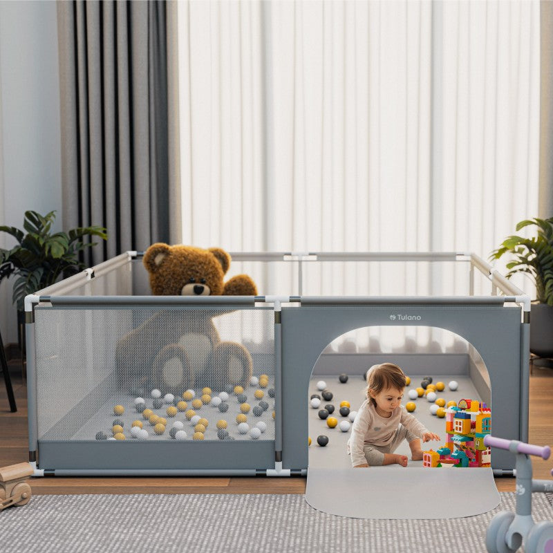 Cozy 28 Grey dječja ogradica za igru