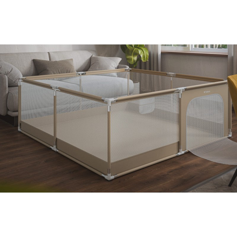 Dječja ogradica za igru Cozy 28 bež - 200 cm