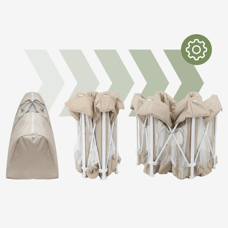 Cozy 30 preklopna dječja ogradica za igru Beige