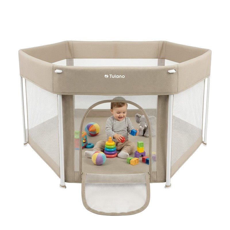 Cozy 30 preklopna dječja ogradica za igru Beige