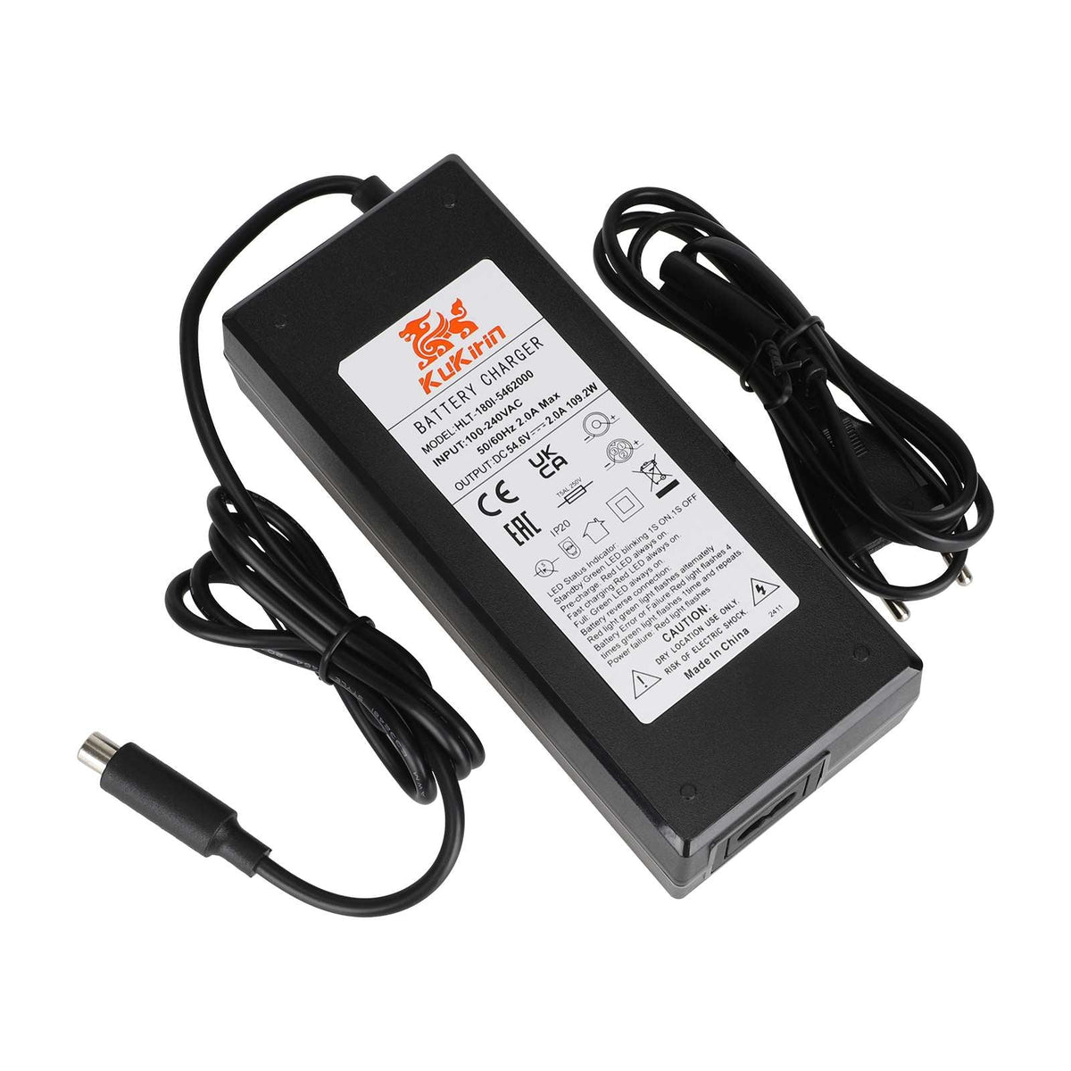 Originalni punjač 2-pin za KuKirin G2 Max (54.6V 2A)