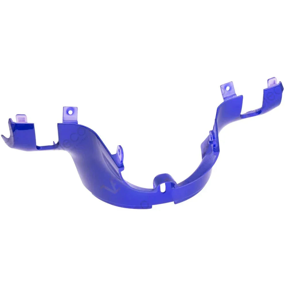 Plavi donji dio armature za Veleco ZT15, plastični poklopac upravljača izbliza