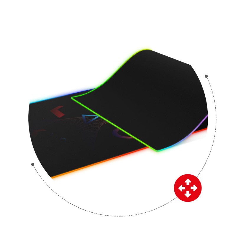 Huzaro Mousepad 2.0 XL RGB gaming podloga - slika 4