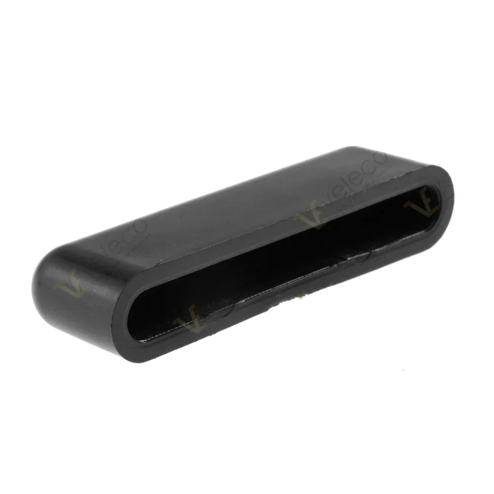 Crni plastični poklopac ručice za namještanje sjedala za Veleco ZT15, pogled sa strane