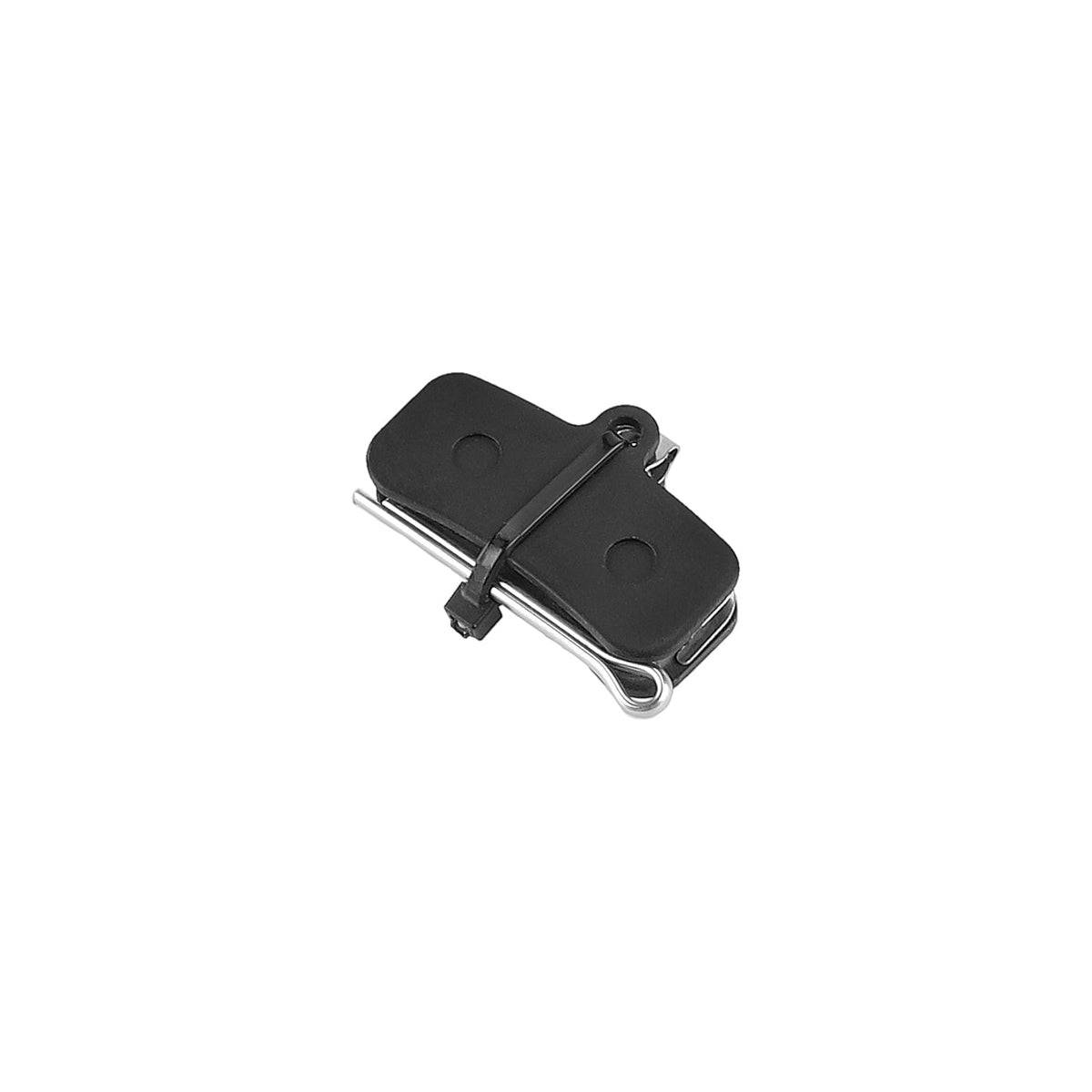 Polumetalne kočione pločice Shimano Saint M810 M820 Zee M640, crni detalj s metalnom oprugom