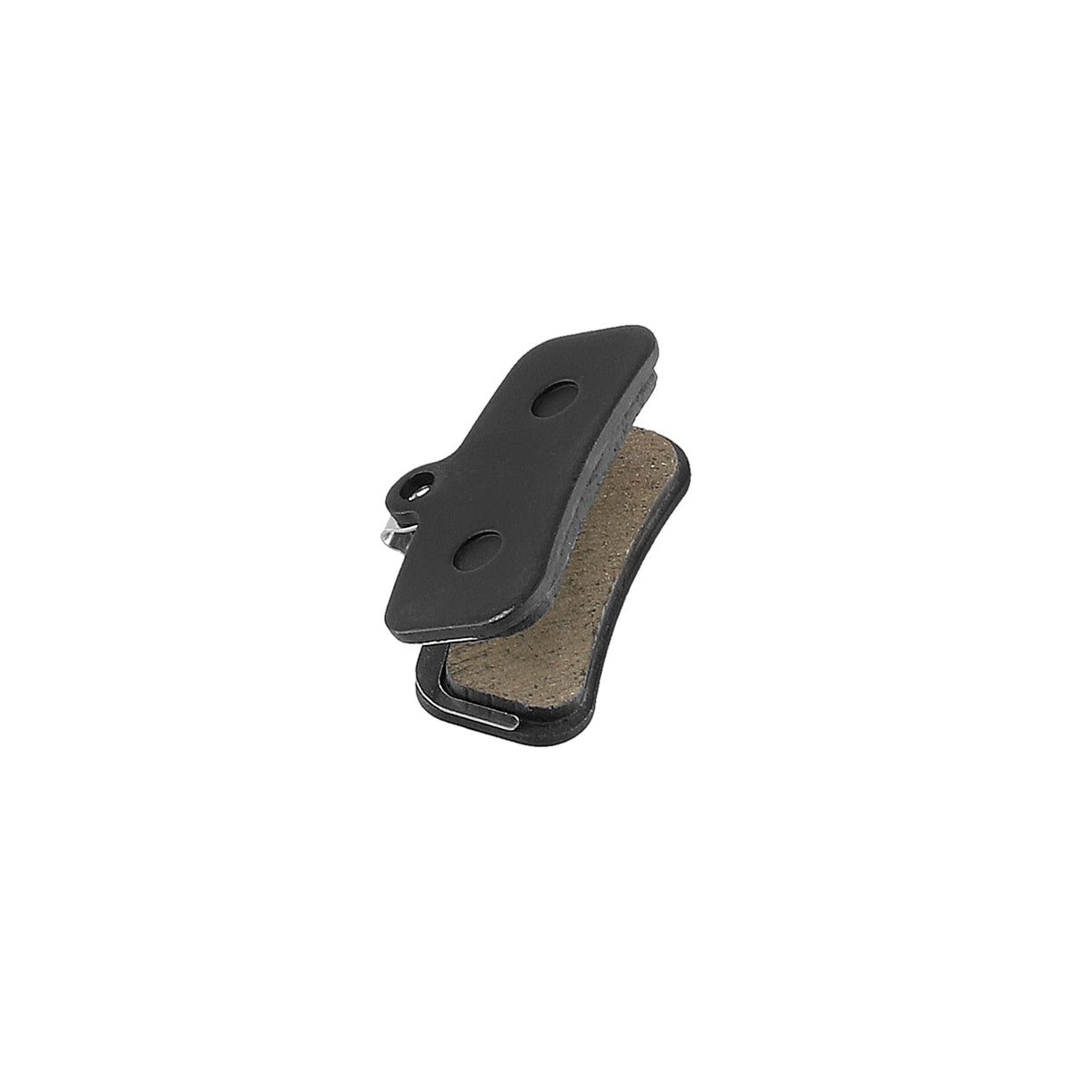 Polumetalne kočione pločice za Shimano Saint M810 M820 Zee M640, crne, pogled na par pločica