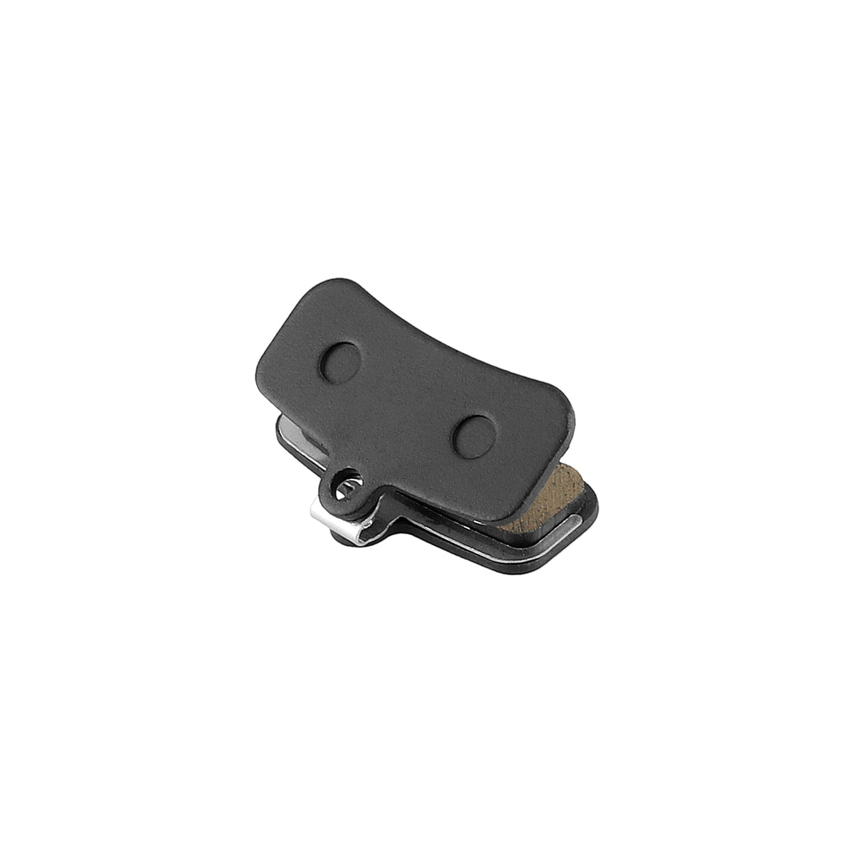 Polumetalne kočione pločice Shimano Saint M810 M820 Zee M640 crne boje, prikaz iz kuta