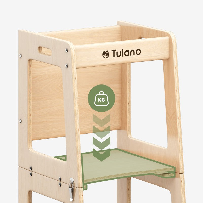 Kuhinjski pomoćnik s funkcijom stola Mooby 35 Natural