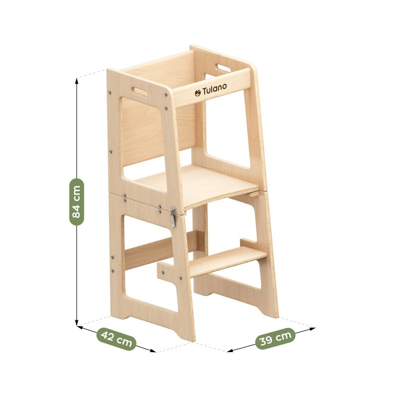 Kuhinjski pomoćnik s funkcijom stola Mooby 35 Natural