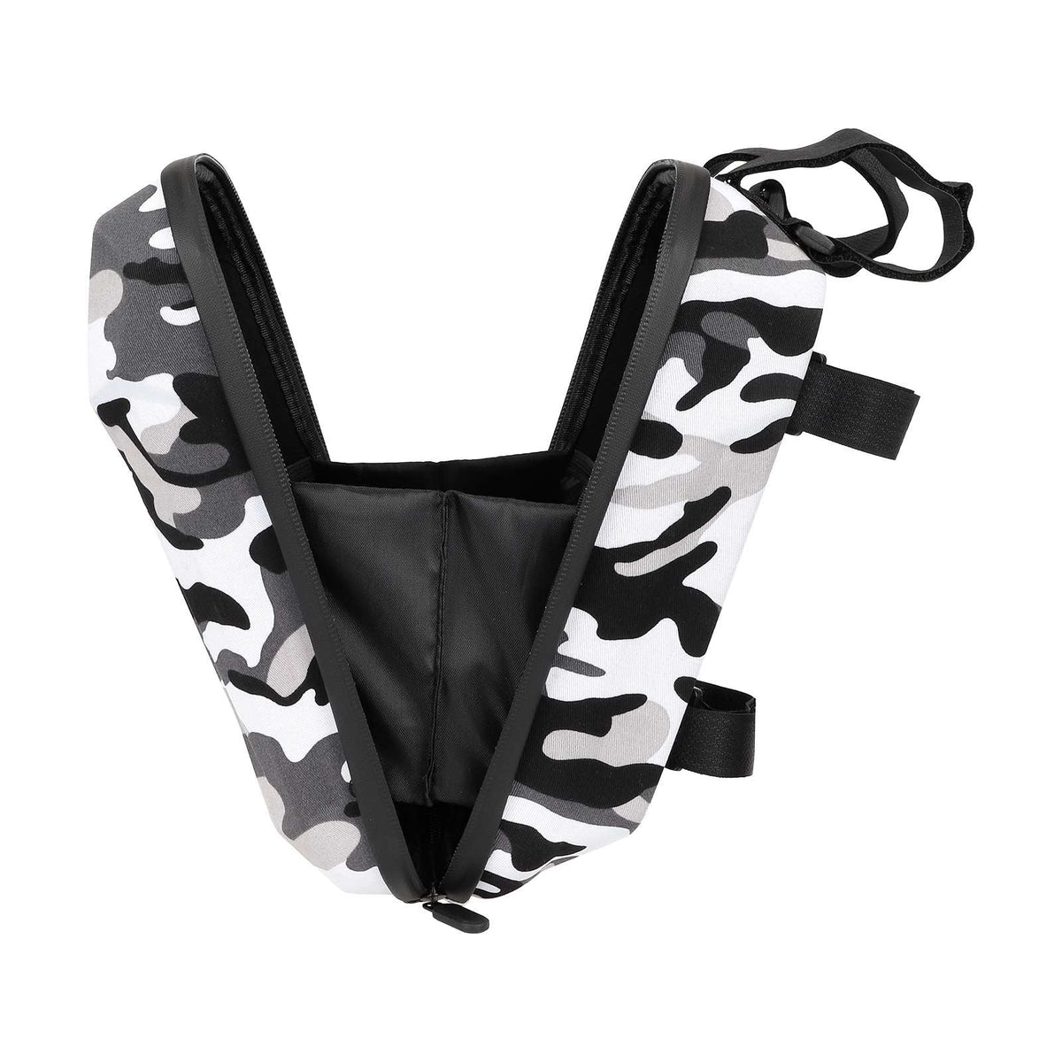 Prednja torba Camo siva 3L (PU+EVA) bez logotipa
