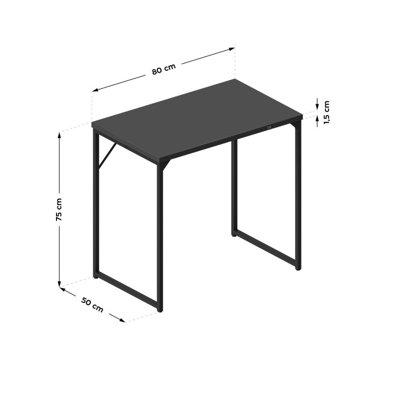 Mark Adler Leader 1.3 Black 80 cm radni stol - slika 11