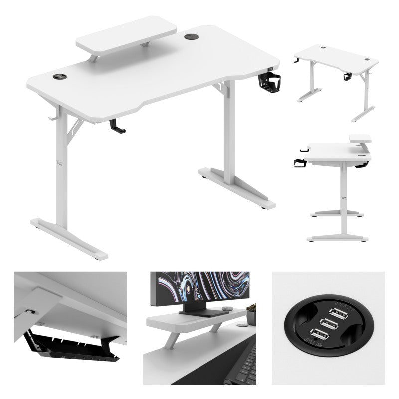 Mark Adler Leader 5.1 White 115 cm računalni stol s policom - slika 10