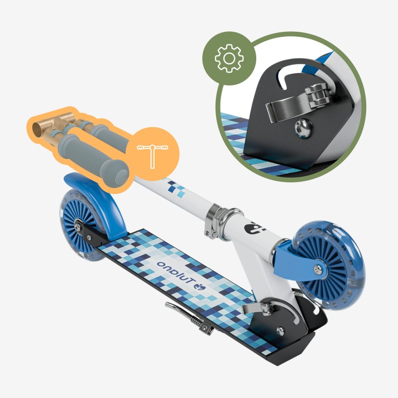 Romobil za djecu Zigzag 35 plavi