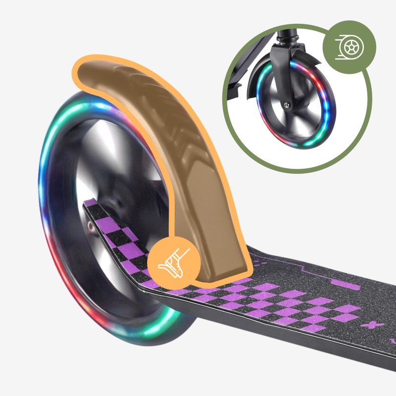 Romobil za djecu Zigzag 45 Purple