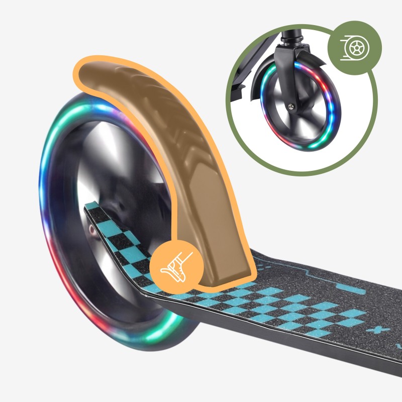 Romobil za djecu Zigzag 45 plavi