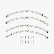 Set RGB LED svjetlosnih ploča za KingSong električni monocikl s vijcima za montažu