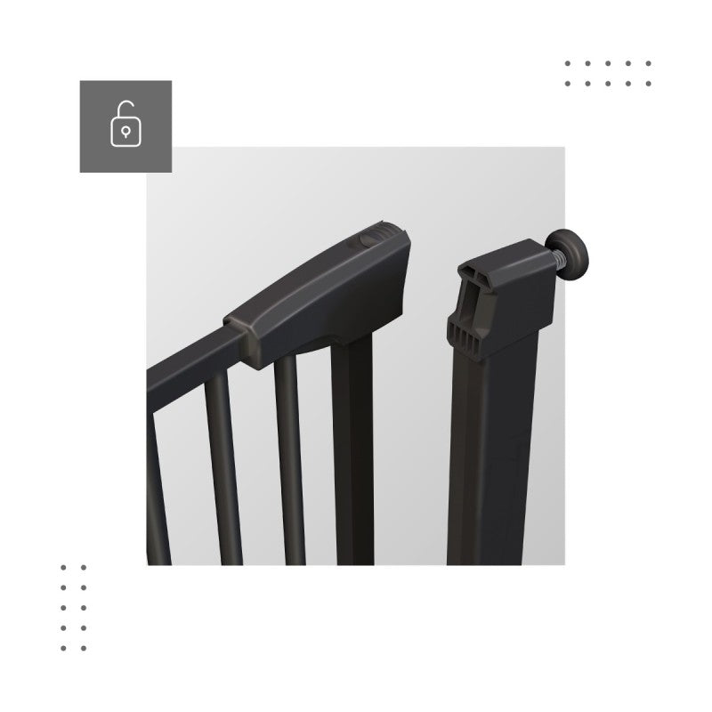 Guardian 3.0 sigurnosna ograda s pritiskom Black
