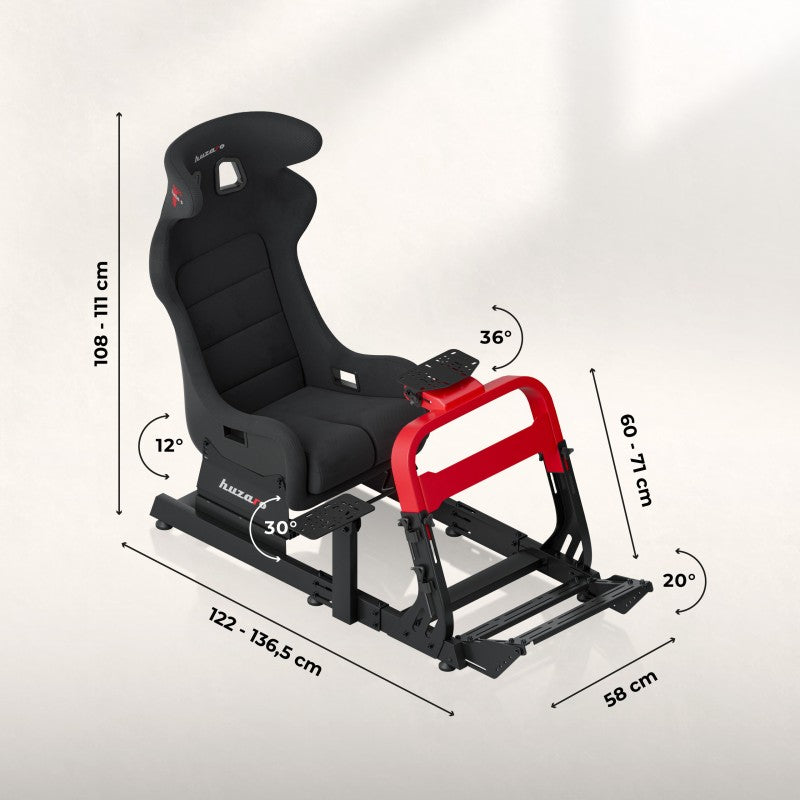 Huzaro Racing cockpit Speed 8.3 sim racing - slika 6