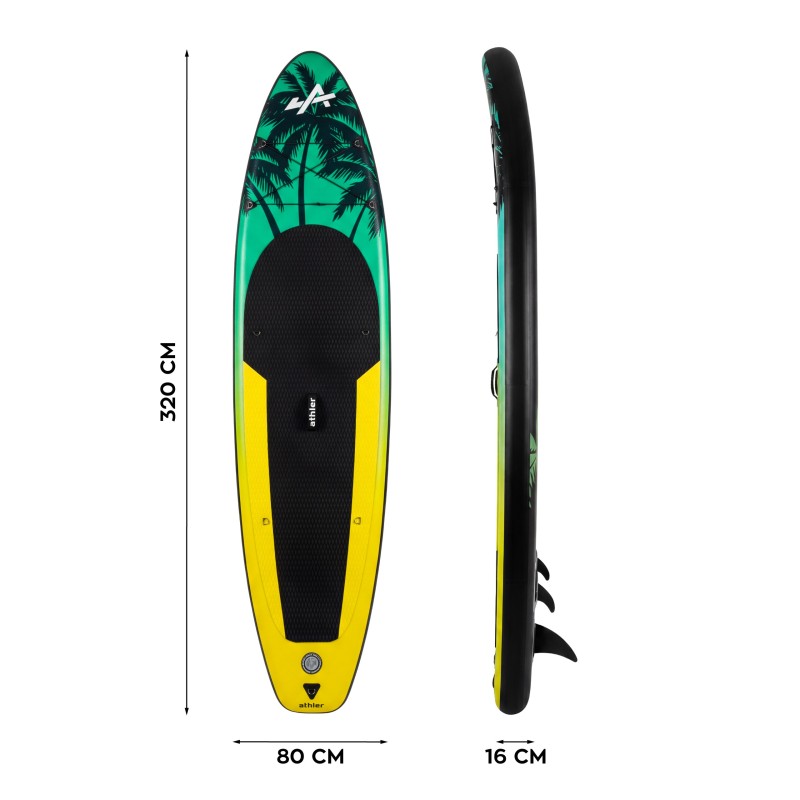 SUP daska Cobia 320 Yellow