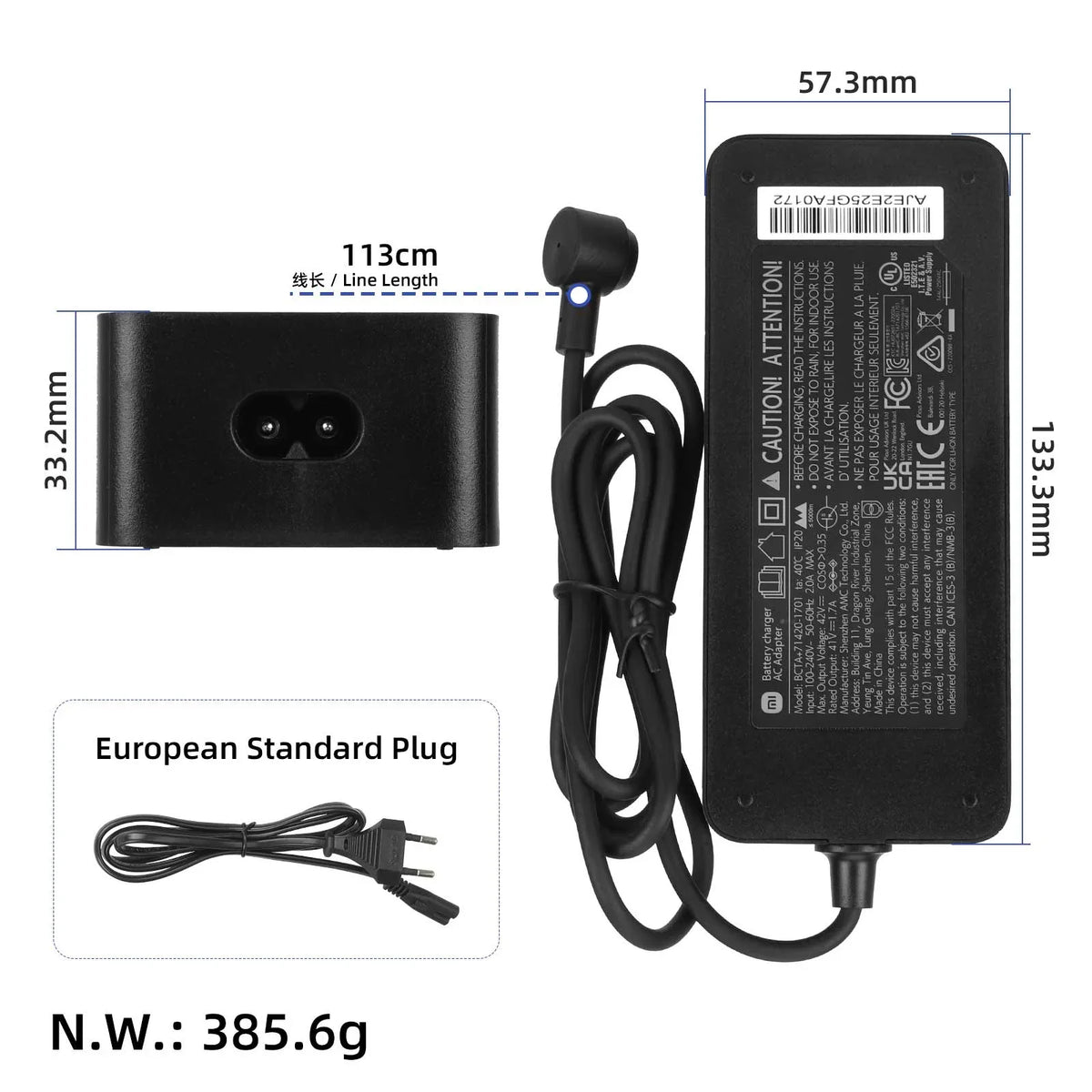 Originalni punjač Xiaomi 41V 1.7A s magnetskim priključkom