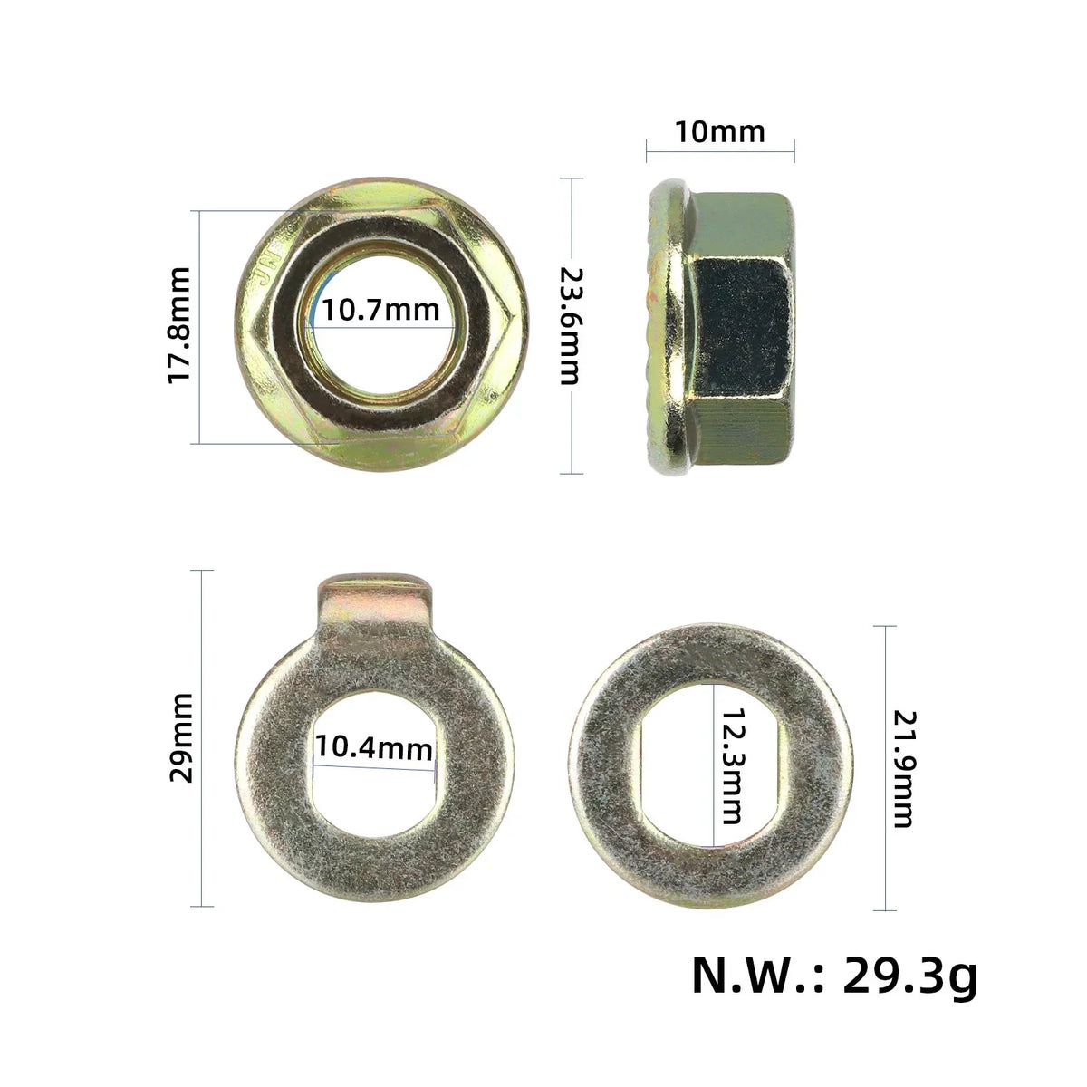 Matica motora 12 mm za električni skuter KuKirin G2 Pro