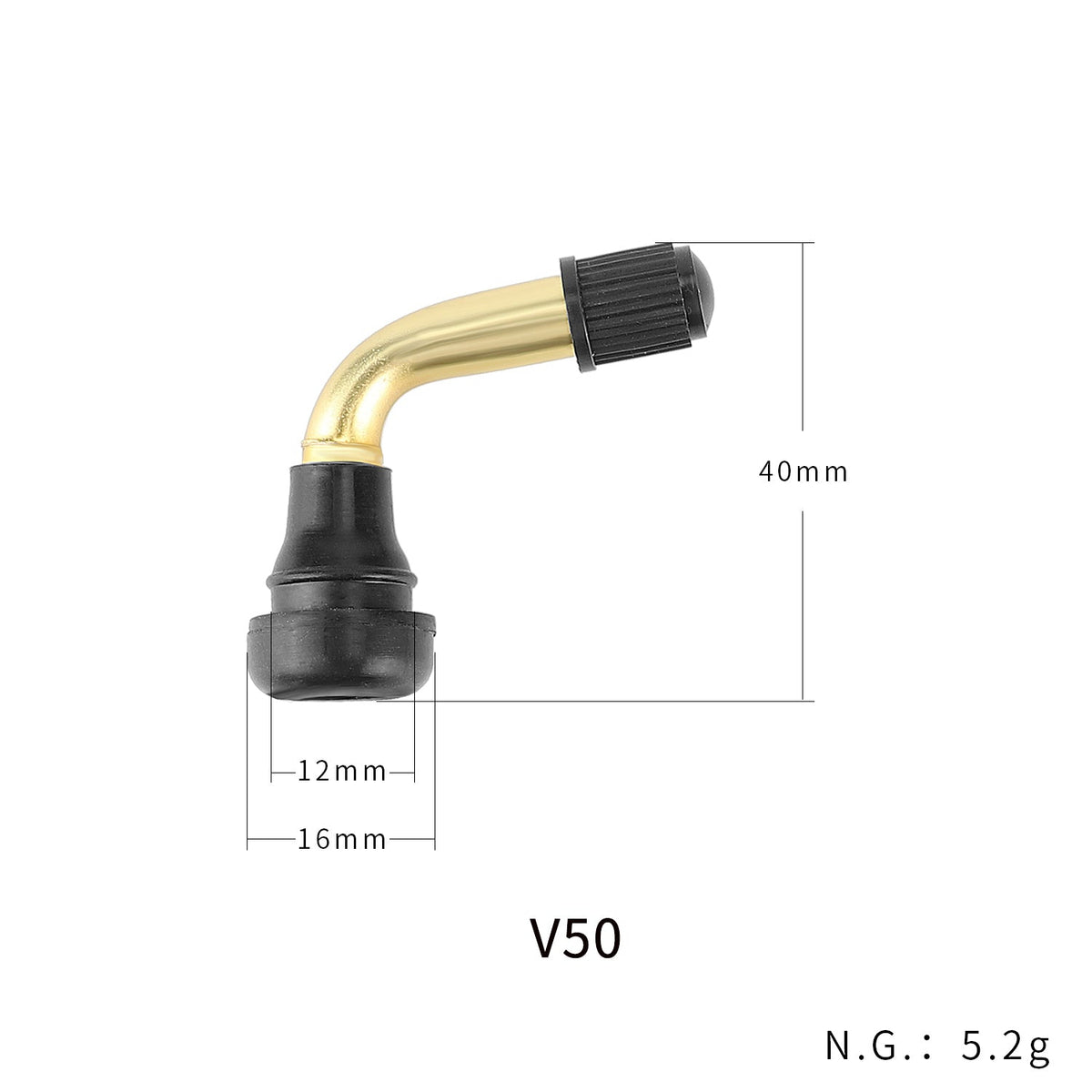 Tubeless ventil PVR50 za električni romobil Xiaomi ili Segway Ninebot