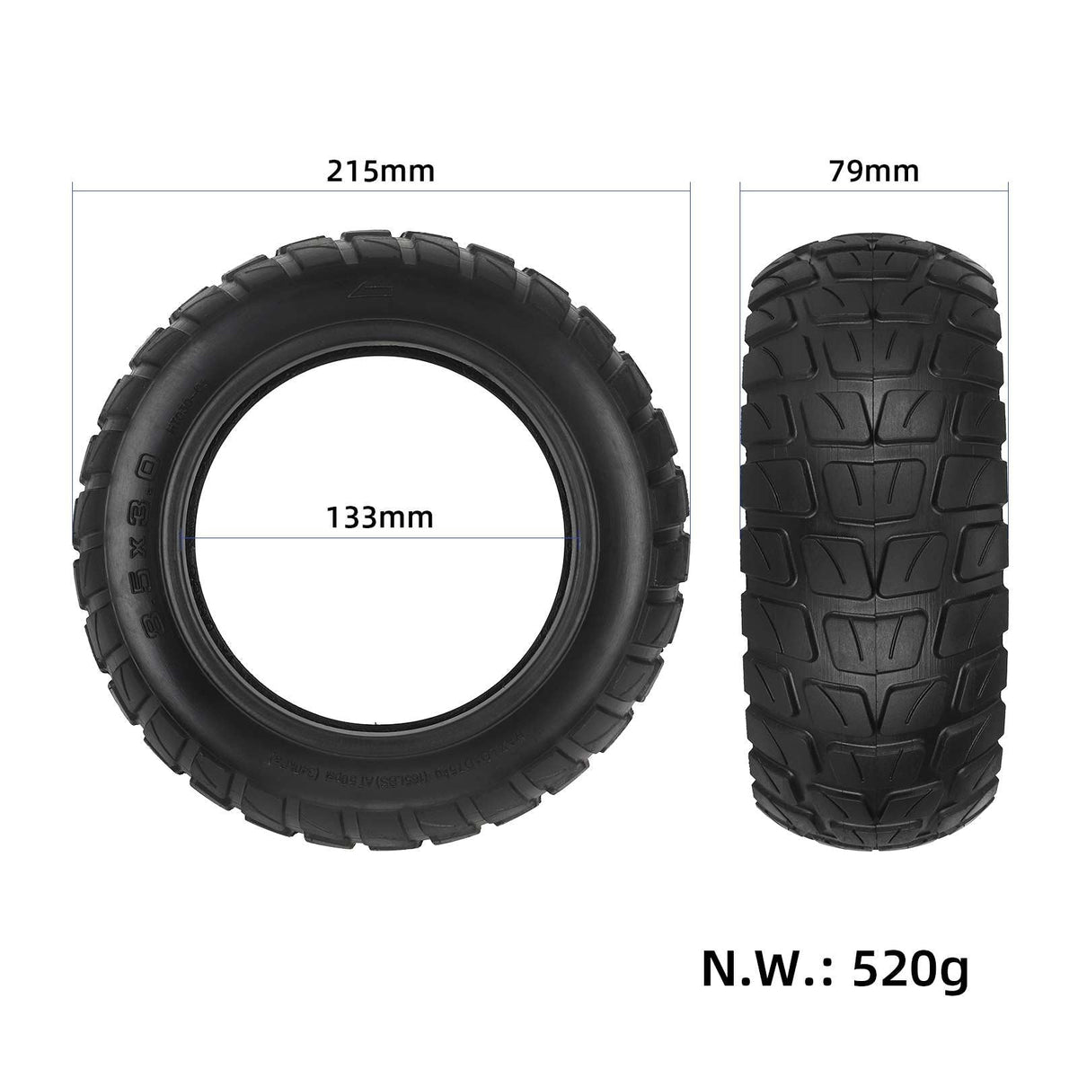 Terenska vanjska guma 8.5x3.0 za električni skuter ECO Speed 9