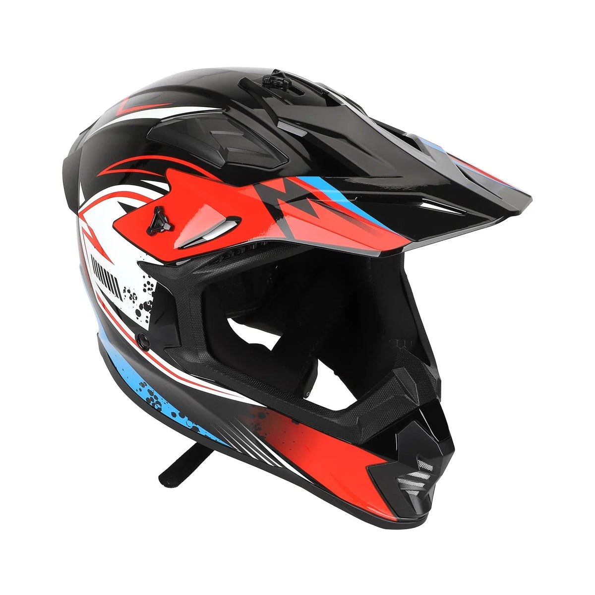 ULP7066.1 – Crveno-crna integralna terenska kaciga L, 57–58 cm – prikaz 3