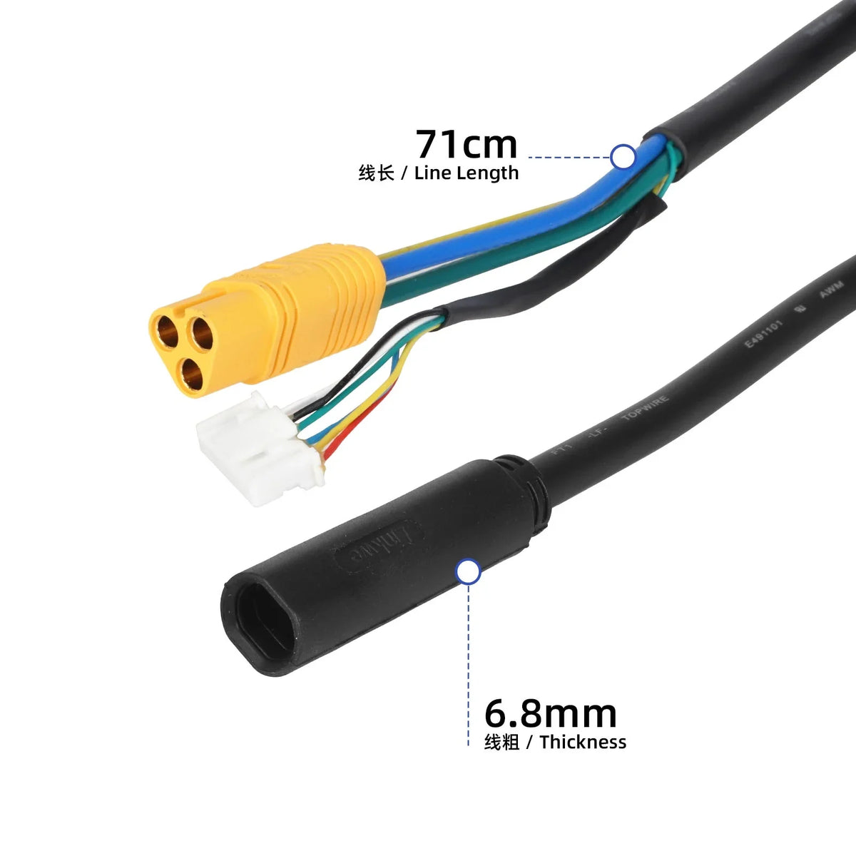 ULP7899.1 – Zamjenski motor s gumom za KuKirin T3 – prikaz 4