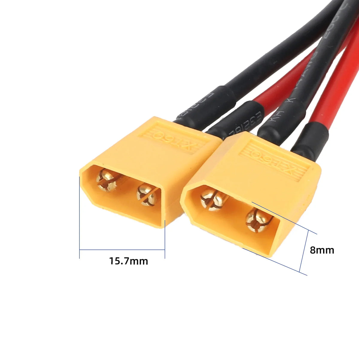 ULP8112.1 – Razdjelni kabel XT60 ženski na 2 muška, 14 AWG – prikaz 6