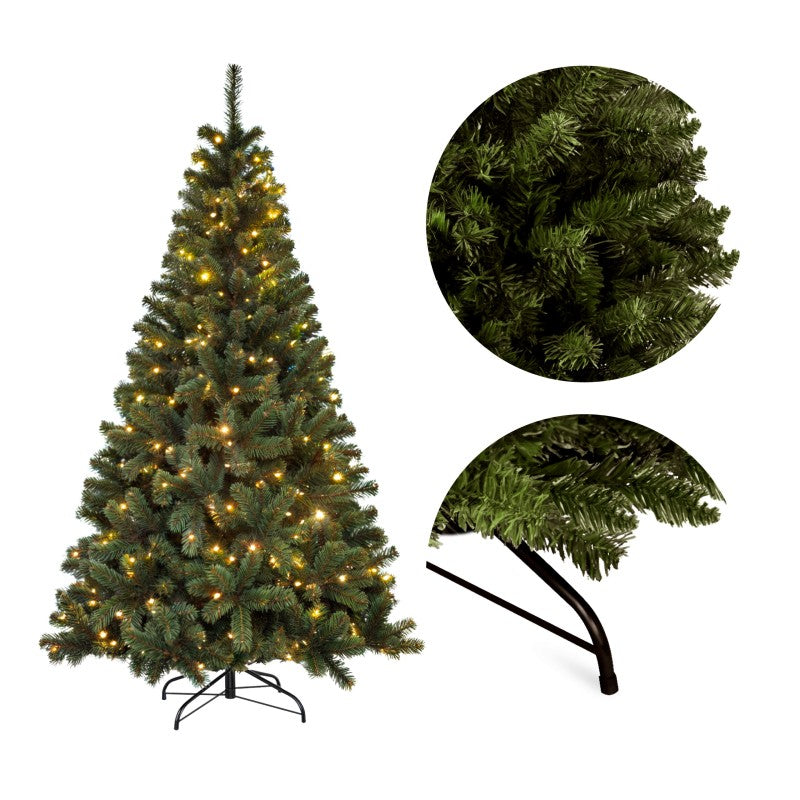 Umjetno božićno drvce s LED lampicama Xmas 60 180 cm