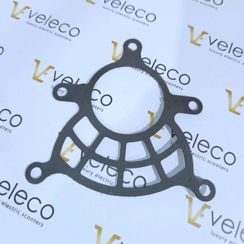 Univerzalna brtva motora Veleco crne boje detaljni prikaz oblika