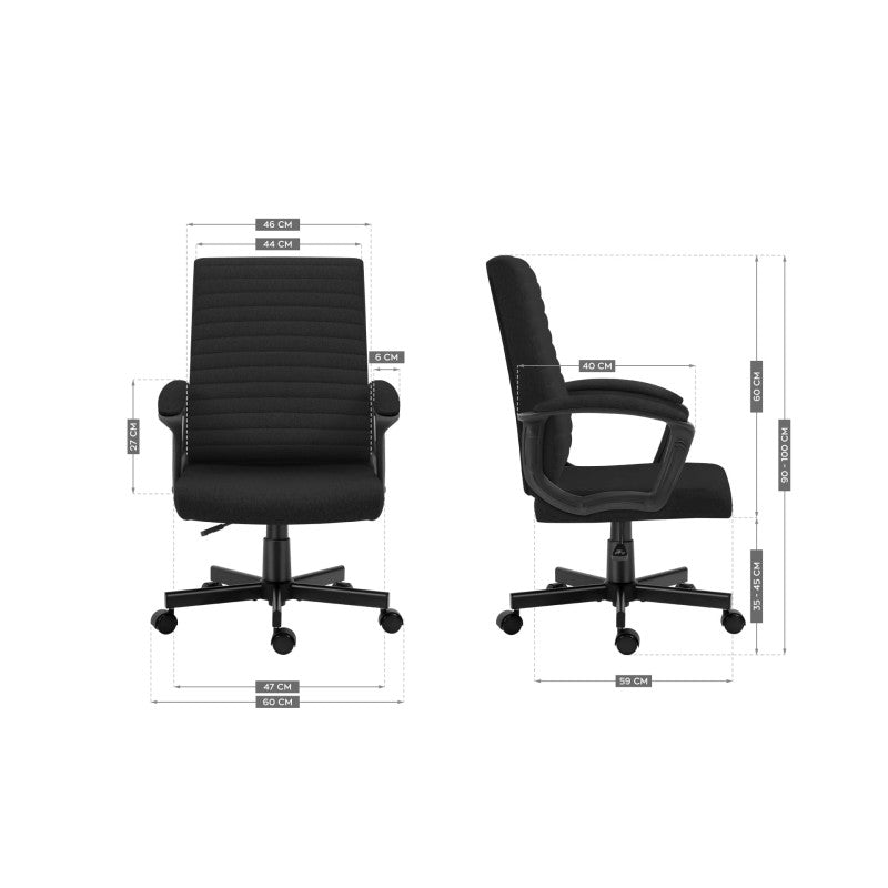Mark Adler uredska stolica Boss 2.5 Black - slika 13