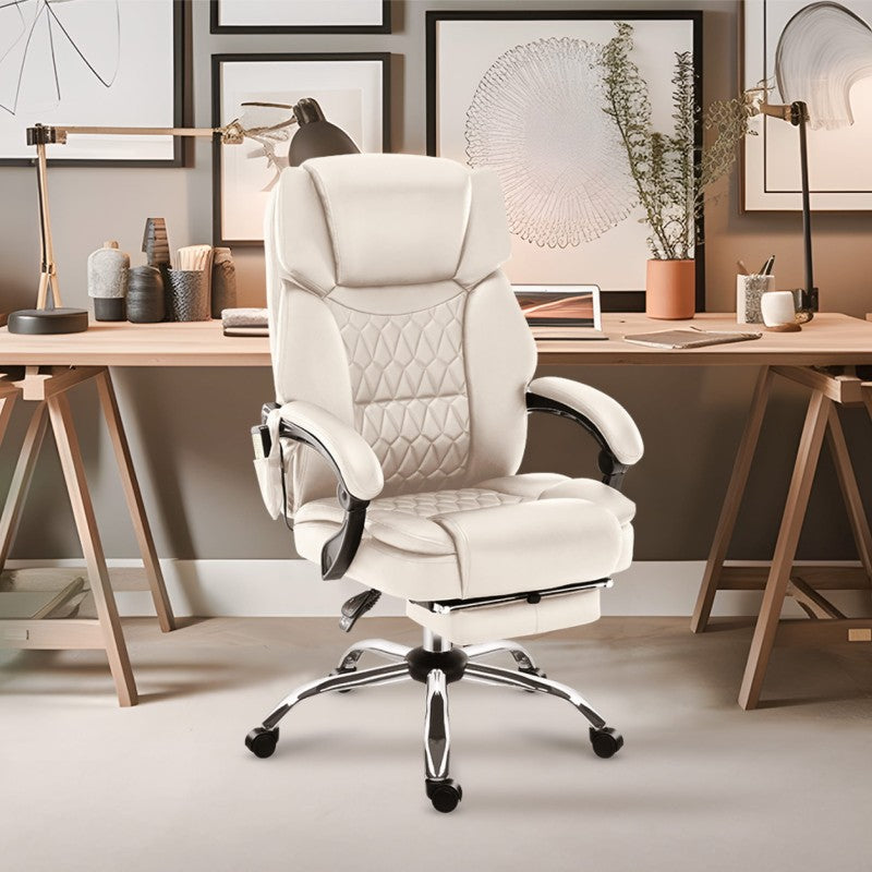Mark Adler Uredska stolica s masažom Boss 6.0 Beige - slika 12