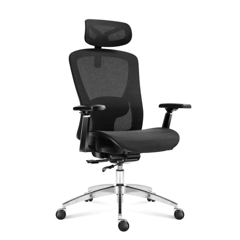 Mark Adler Expert 5.3 Black ergonomska stolica od mrežaste tkanine - slika 1