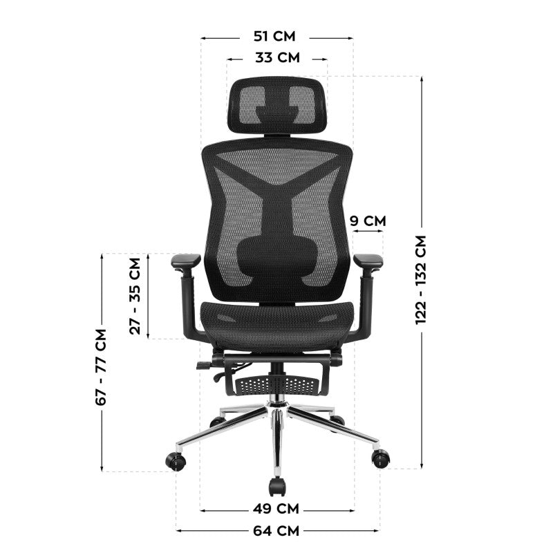 Mark Adler Expert 5.7 Black ergonomska stolica - slika 8