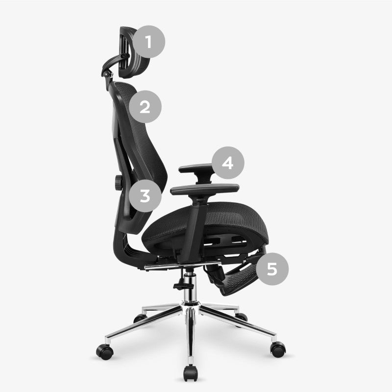 Mark Adler Expert 5.7 Black ergonomska stolica - slika 14