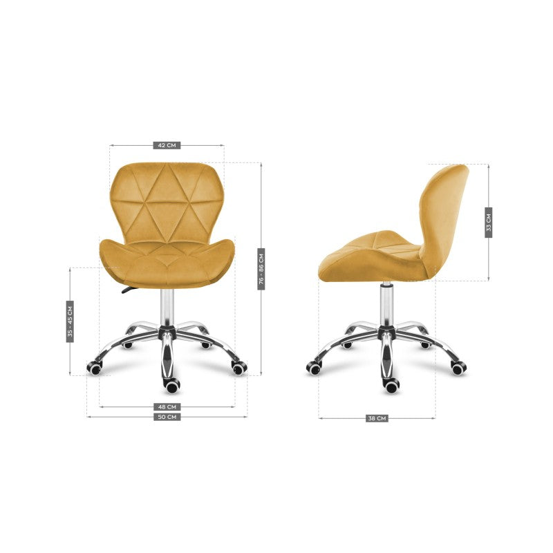 Mark Adler velur okretna stolica Future 3.0 Mustard Yellow - slika 12