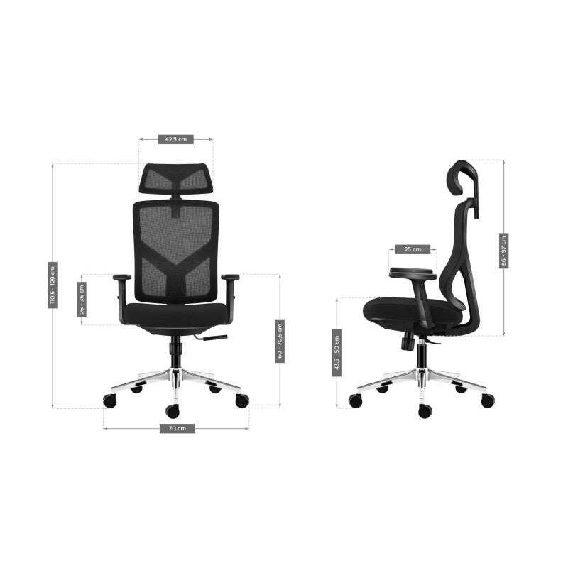 Mark Adler Manager ergonomska stolica 3.3 Black - slika 9
