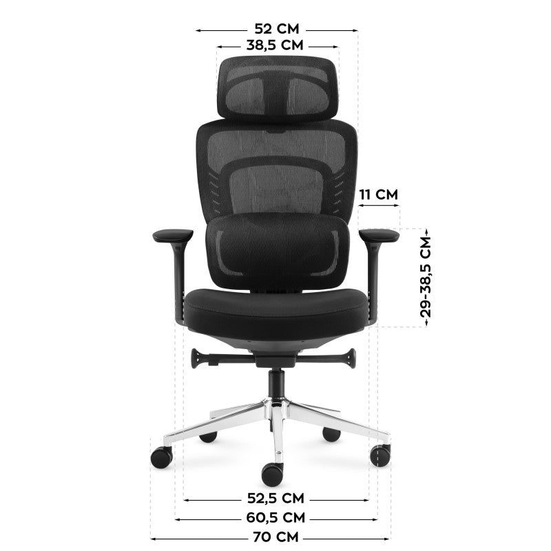 Mark Adler Uredska stolica s masažom Visioner 6.1 Black - slika 7