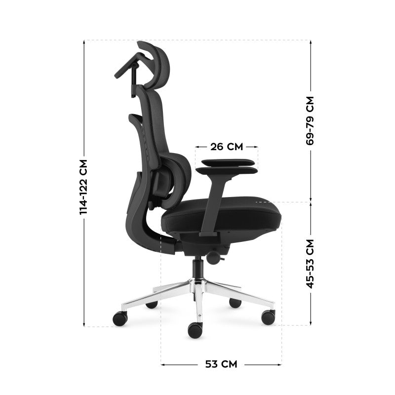 Mark Adler Uredska stolica s masažom Visioner 6.1 Black - slika 8