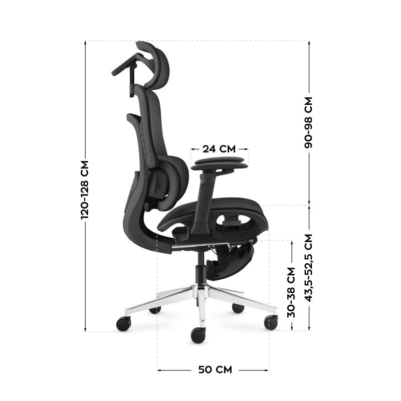 Mark Adler Uredska stolica s masažom Visioner 8.3 Black - slika 8