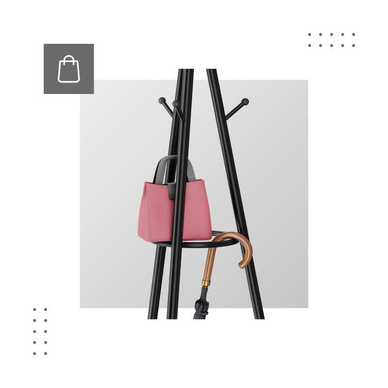 Host 3.0 Clothes Hanger Black vješalica za odjeću